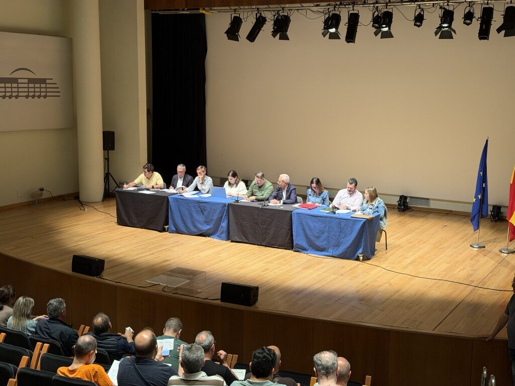 Valencia aprueba las normas de elección de las Falleras Mayores de 2027 y actualiza el baremo de los monumentos 5 Asamblea de presidentes y presidentes de falla 4 Mediana rotated